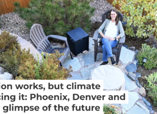 The Denver suburb of Castle Rock, Colo., limits water use in future developments. Homeowners are embracing water-efficient yards. RJ Sangosti/MediaNews Group/The Denver Post via Getty Images